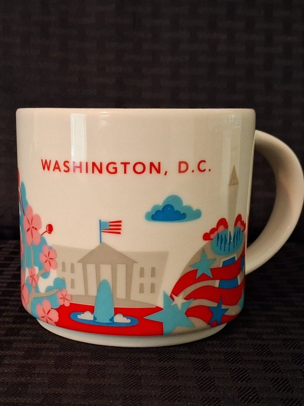 Starbucks Washington DC 14oz Mug You Are Here 2015 Collector Series Coffee Cup